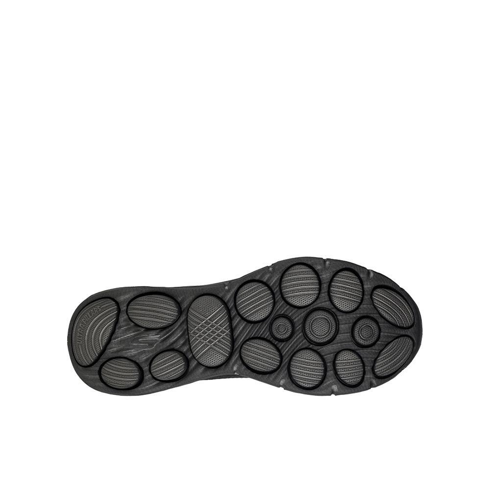 Tênis pretos Skechers Go Walk 8 Slip-Ins Masculinos 4/4