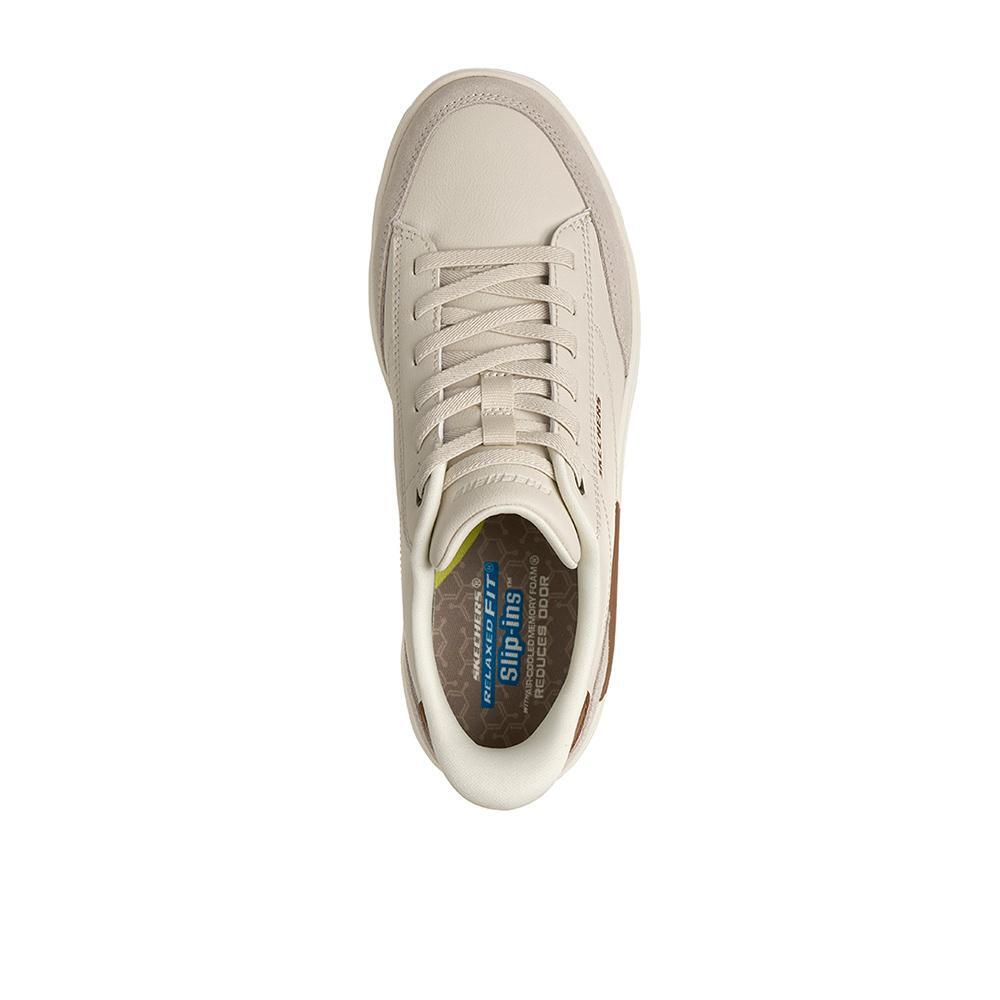 Zapatillas Skechers Hombre Verloma Blanco 3/4