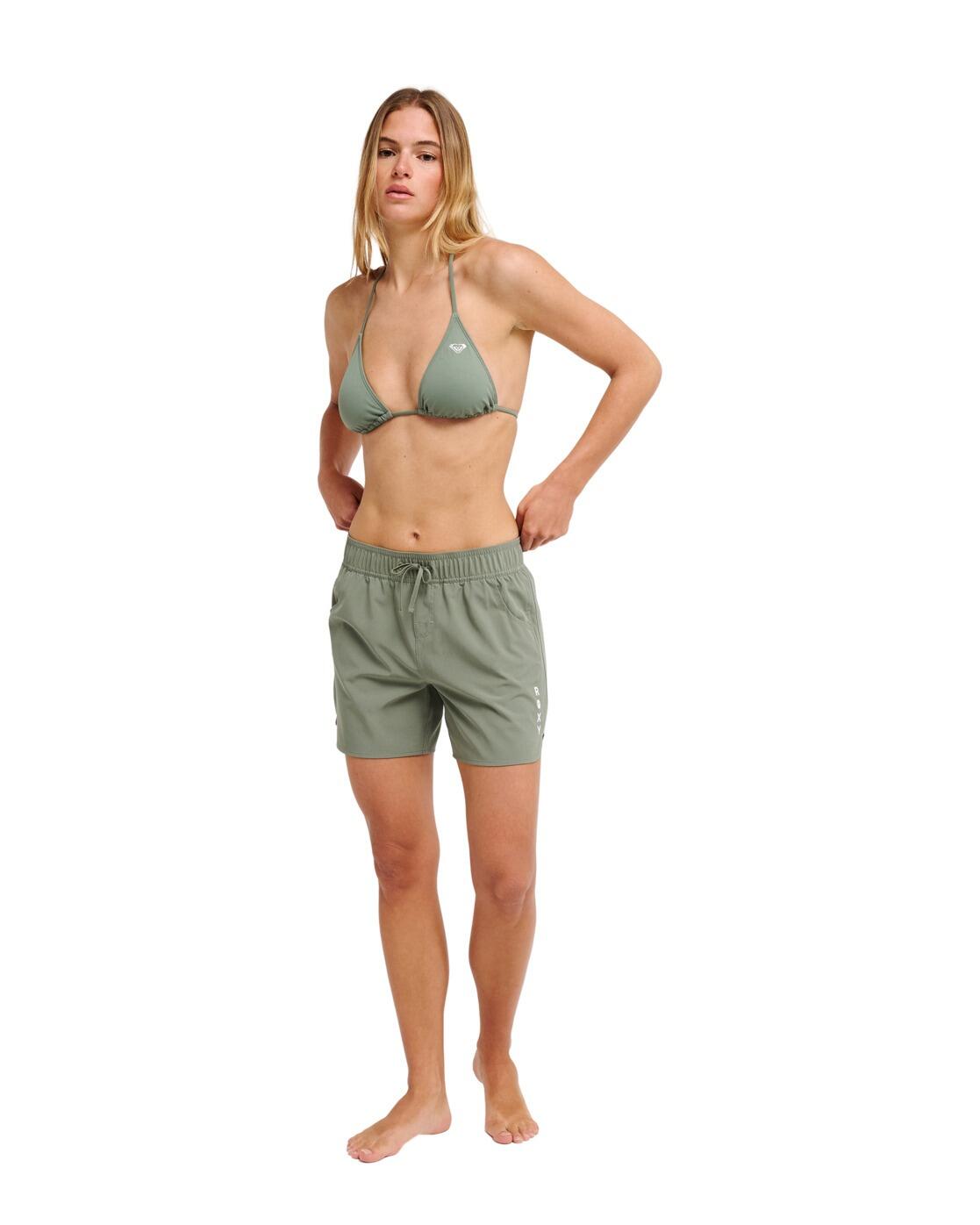 Boardshorts ROXY WAVE 5" Verde Mujer 4/4