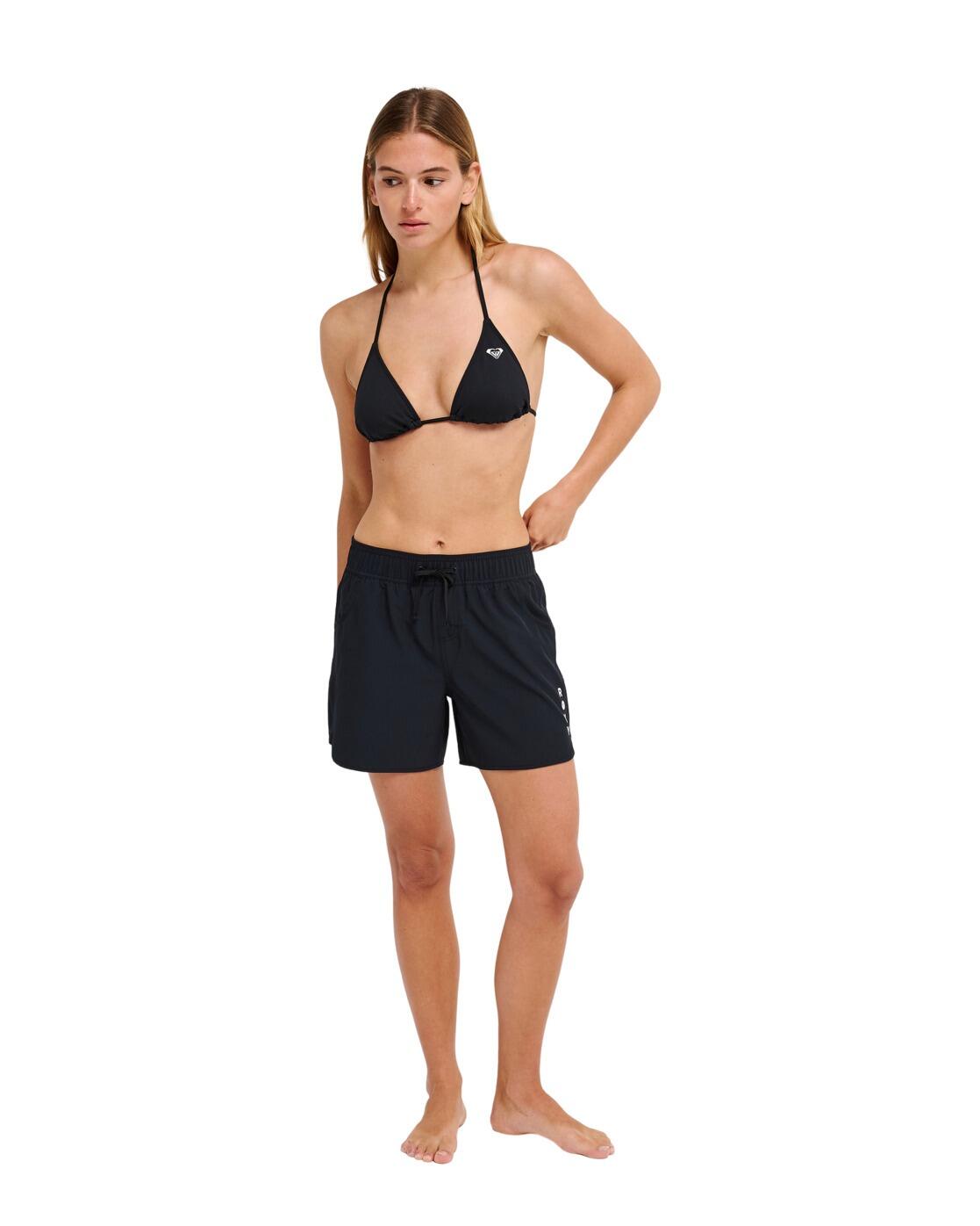 Boardshorts ROXY WAVE 5" Negro Mujer 4/4