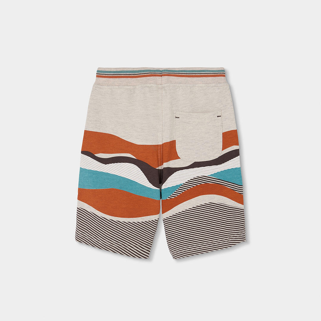 Bermudas de verano de tenis kids niño boboli beige 2/4