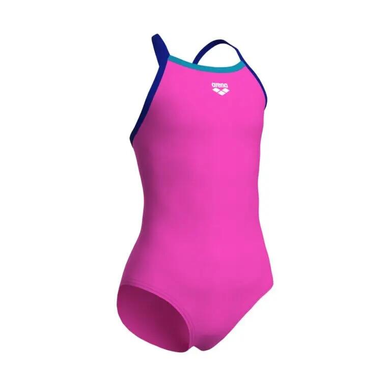 1-delig meisjes zwempak Arena Light Drop Solid 2/4