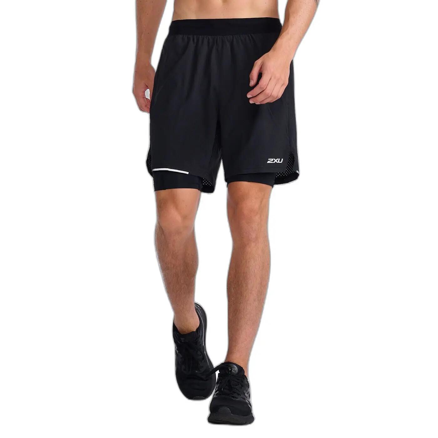 7-calowe spodenki 2 w 1 2XU Aero