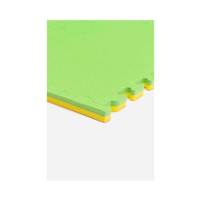Saltea Tatami Puzzle 3 cm ARMURA Galben/Verde