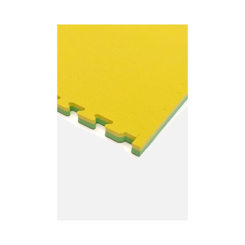 Saltea Tatami Puzzle 4 cm ARMURA Galben/Verde