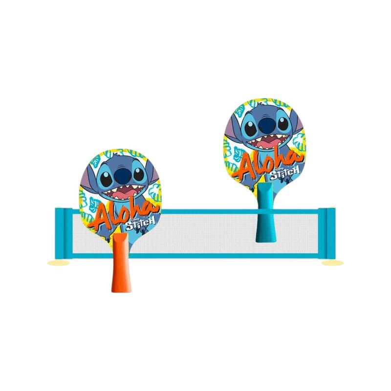 Set Ping-Pong pentru copii, 2 palete de tenis, 5 mingi, fileu cu ventuze, bază c