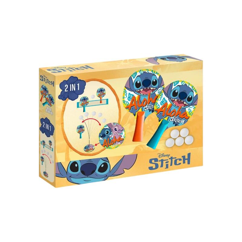 Set Ping-Pong pentru copii, 2 palete de tenis, 5 mingi, fileu cu ventuze, bază c