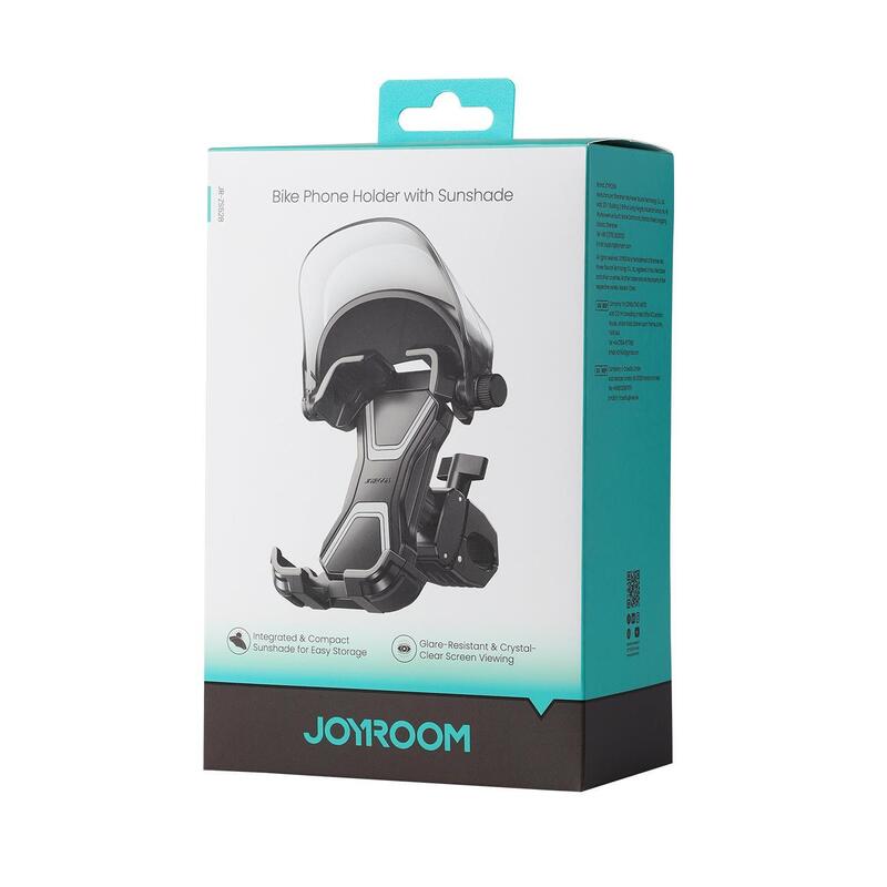Suport de telefon pentru bicicletă cu vizieră solară JOYROOM