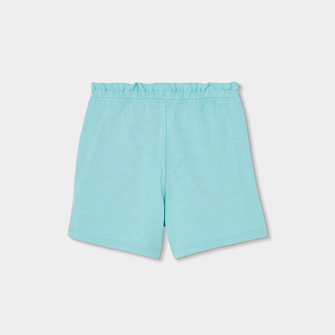 Shorts de verano de tenis kids niña boboli verde 2/4