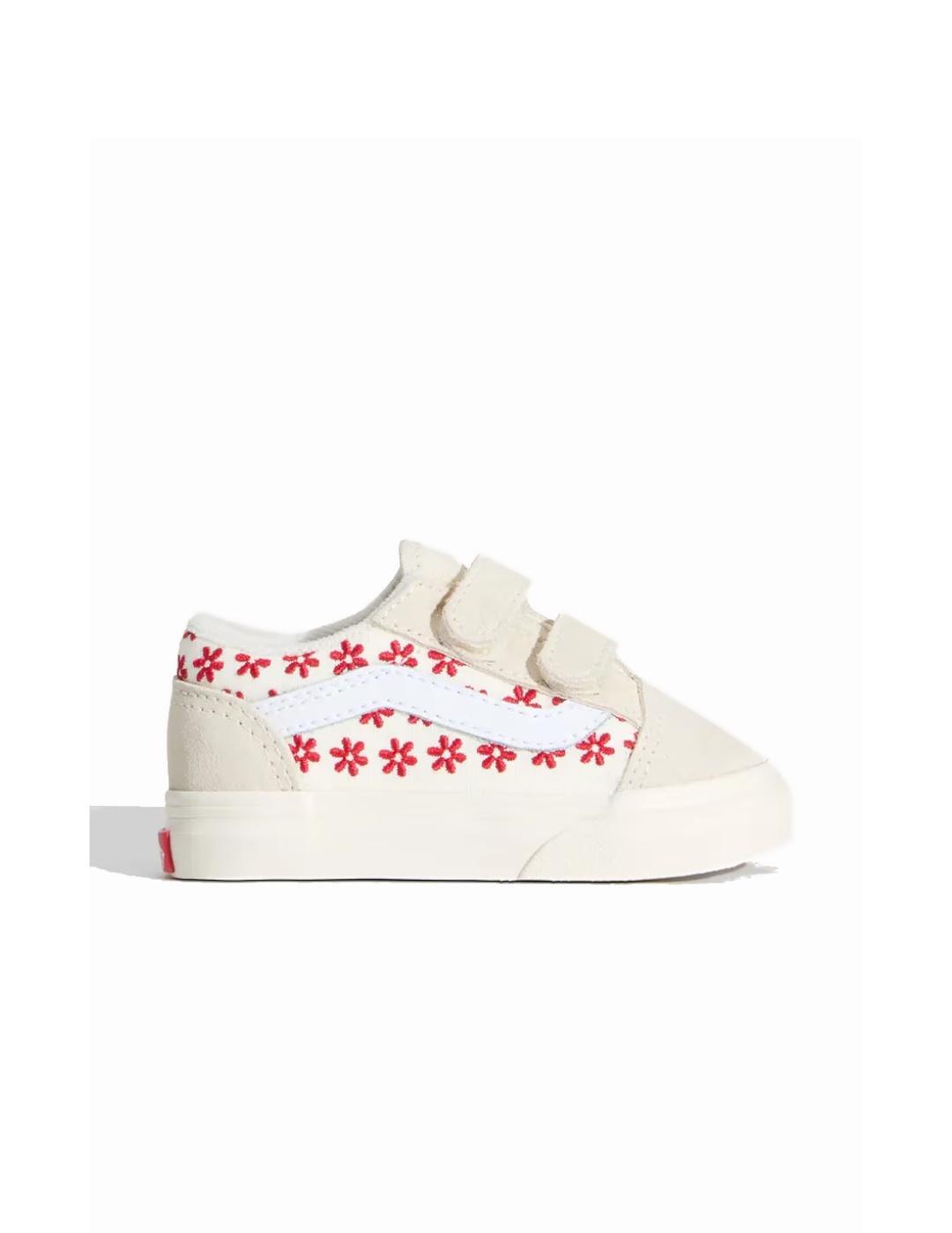 Tênis para menina Vans Bege. 1/4