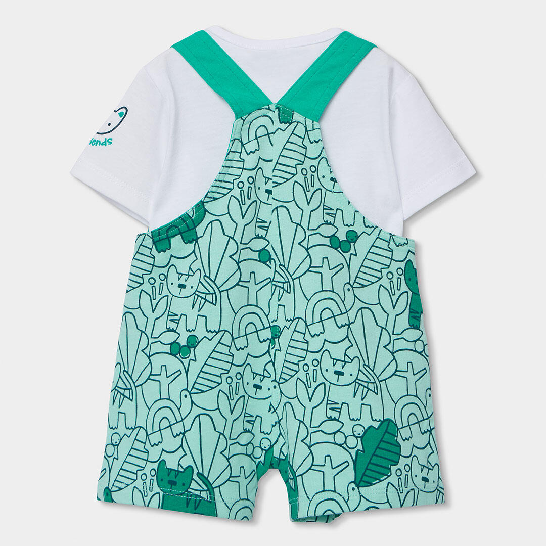 Conjuntos de verano de gimnasia bebé niño boboli multicolor 2/7