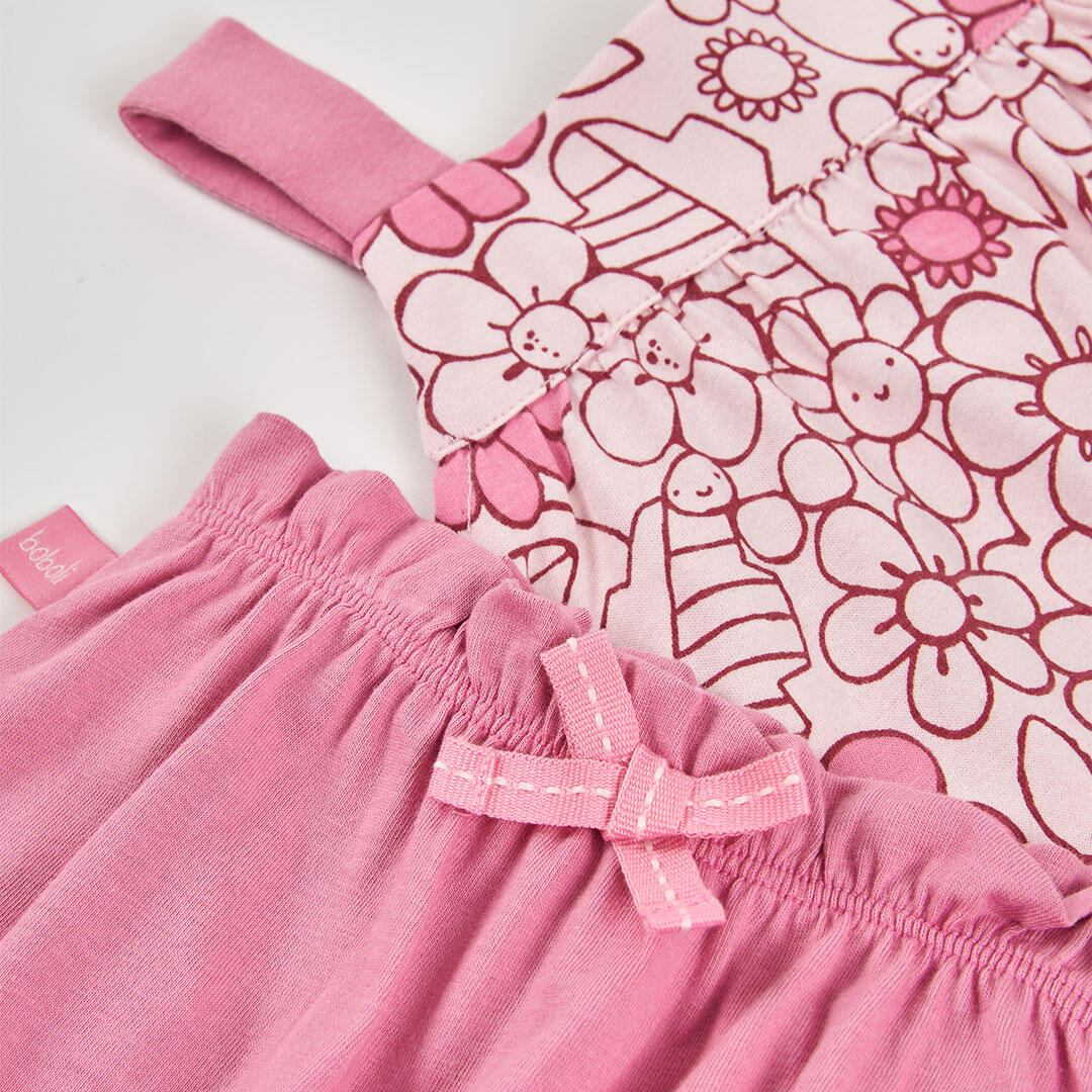 Conjuntos de verano de gimnasia bebé niña boboli multicolor 7/7