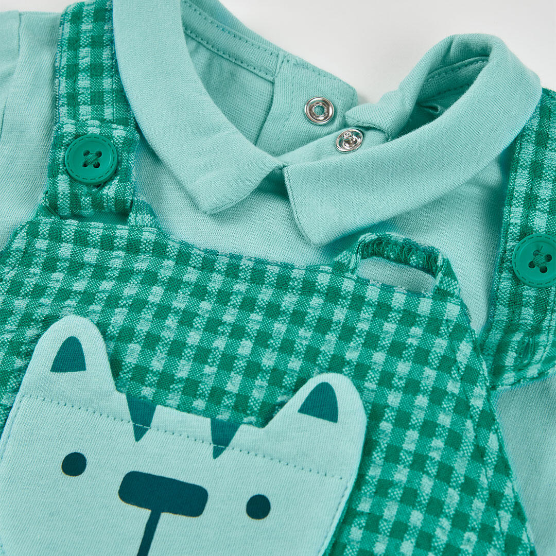 Conjuntos de verano de gimnasia bebé niño boboli multicolor 7/7