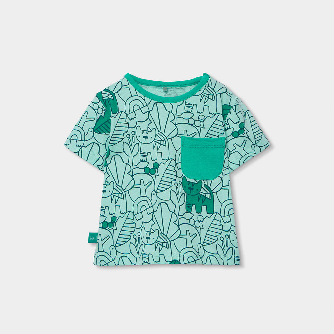 Conjuntos de verano de gimnasia bebé niño boboli multicolor 3/7