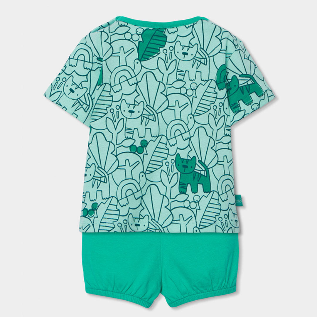 Conjuntos de verano de gimnasia bebé niño boboli multicolor 2/7
