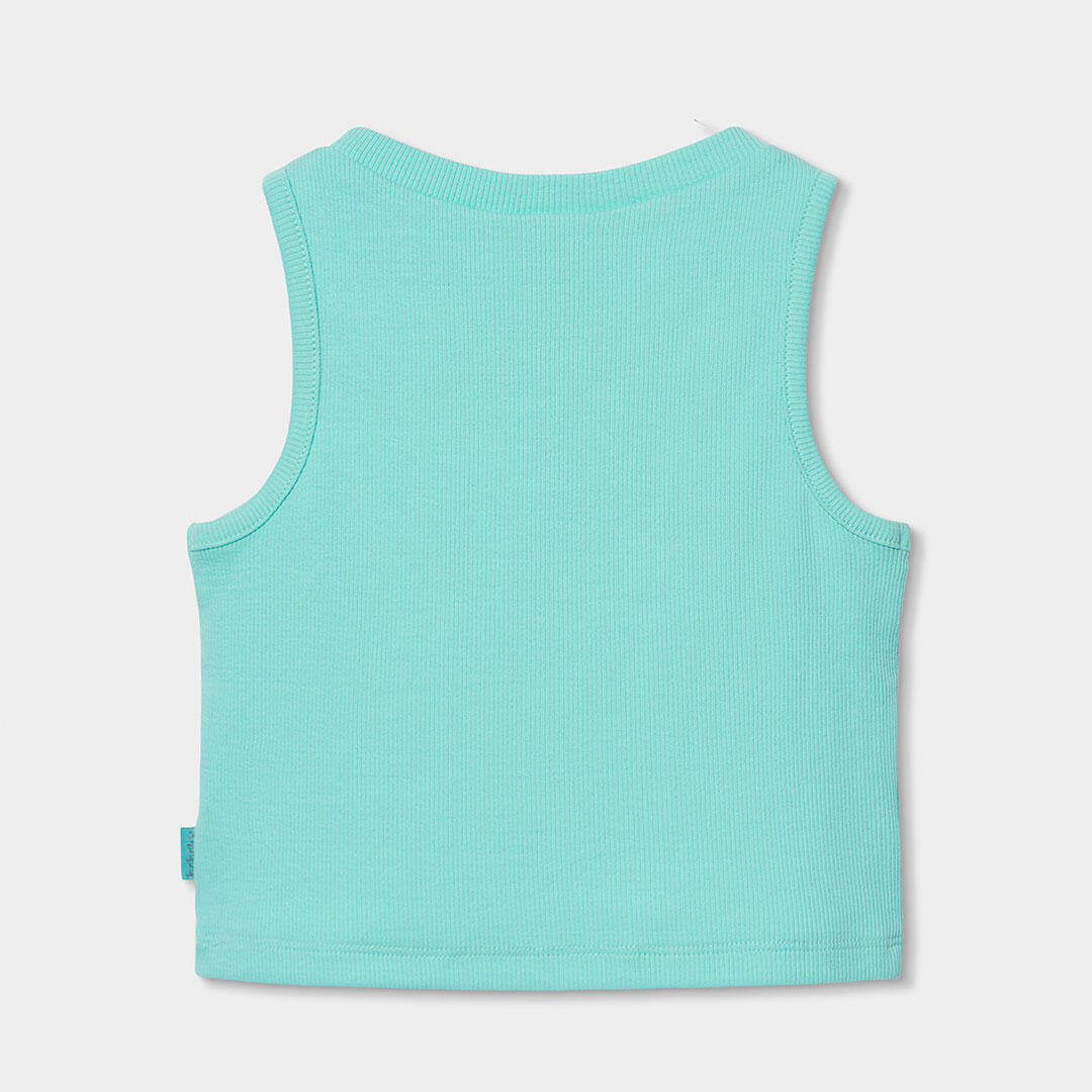 Camisetas De Tirantes de verano de tenis kids niña boboli verde 2/4