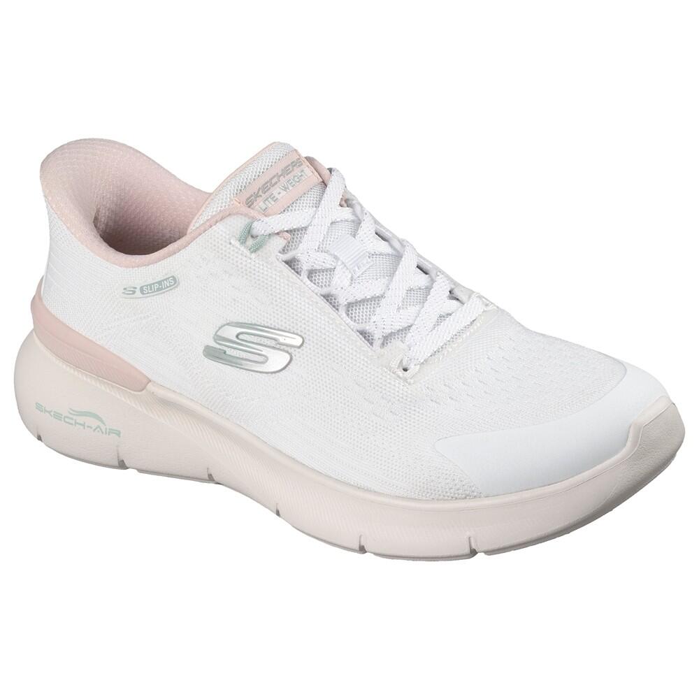 Baskets FEMME Skechers Skech-air Dynamigh 2.0-upwar BLANC 2/7