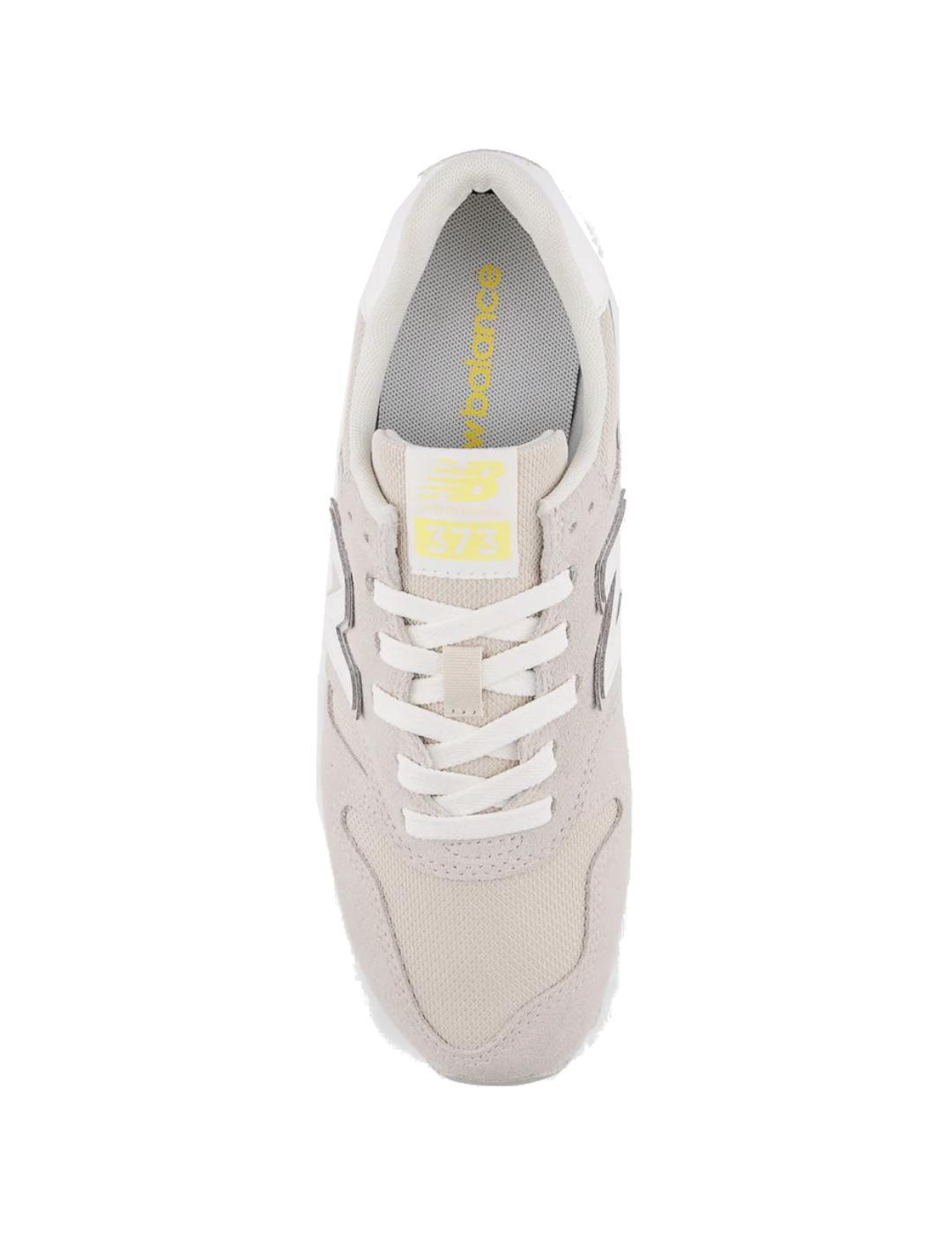 Baskets pour femme New balance 373v2 Beige. 4/5