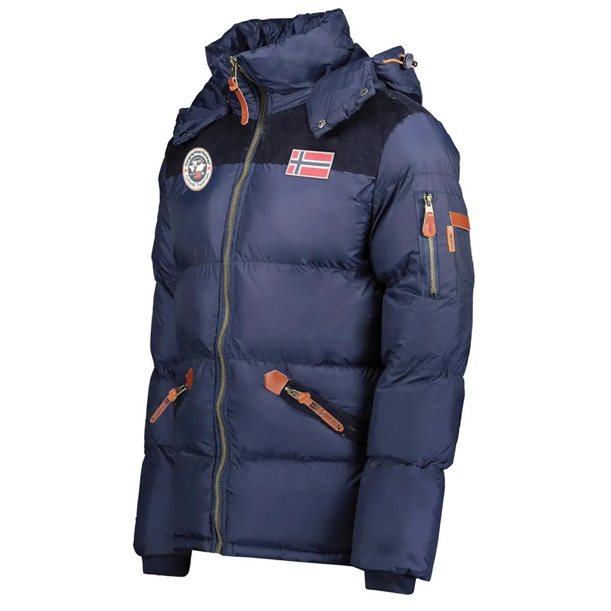 Parka trapuntata con cappuccio Geographical Norway Celian 3/4