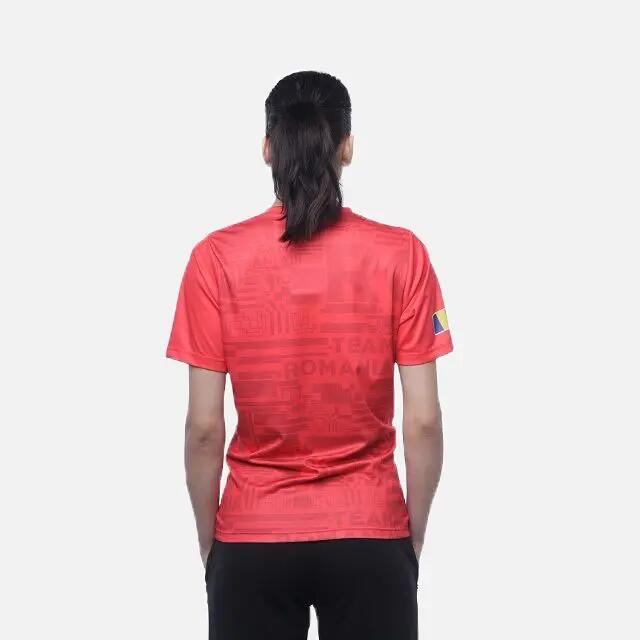 Tricou Poly Peak TeamRomania20 Rosu 4/4