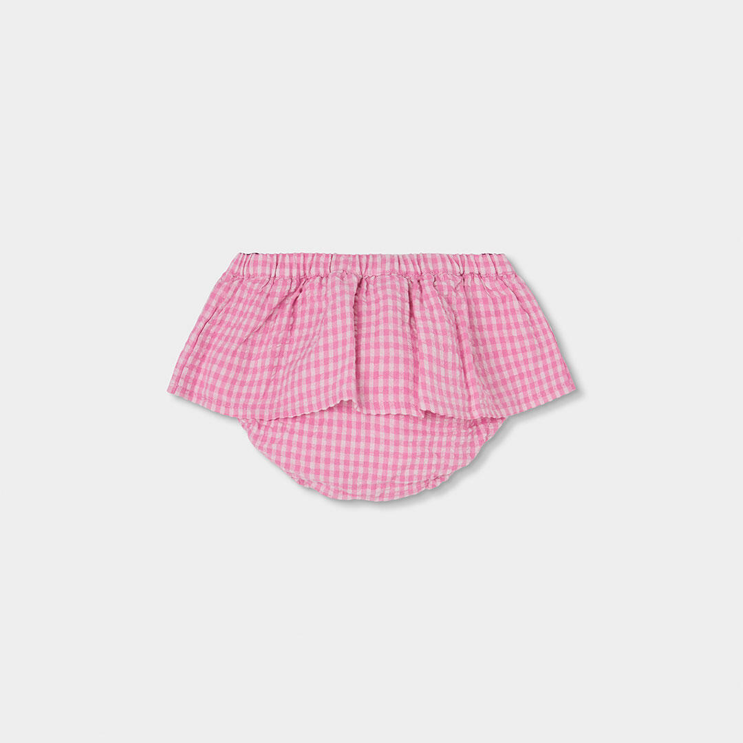 Conjuntos de verano de gimnasía bebé niña boboli rosa 6/7