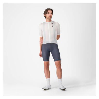 Camisola de manga curta Castelli Drittone Branca para homem 5/6