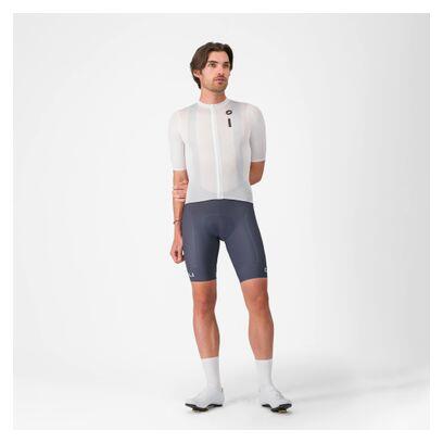 Camisola de manga curta Castelli Drittone Branca para homem 6/6