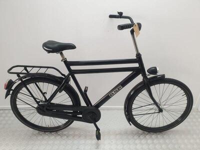 Bsp 26 inch stadsfiets 60 cm, gebruikt, 3 maanden garantie, zwart