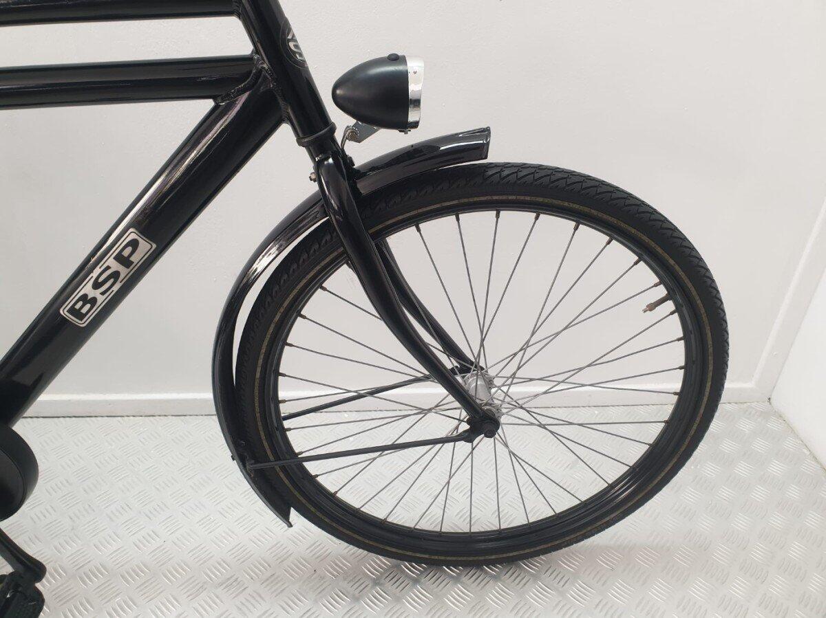BSP 26 inch stadsfiets, 60 cm, gebruikt, 3 maanden garantie, zwart 3/3