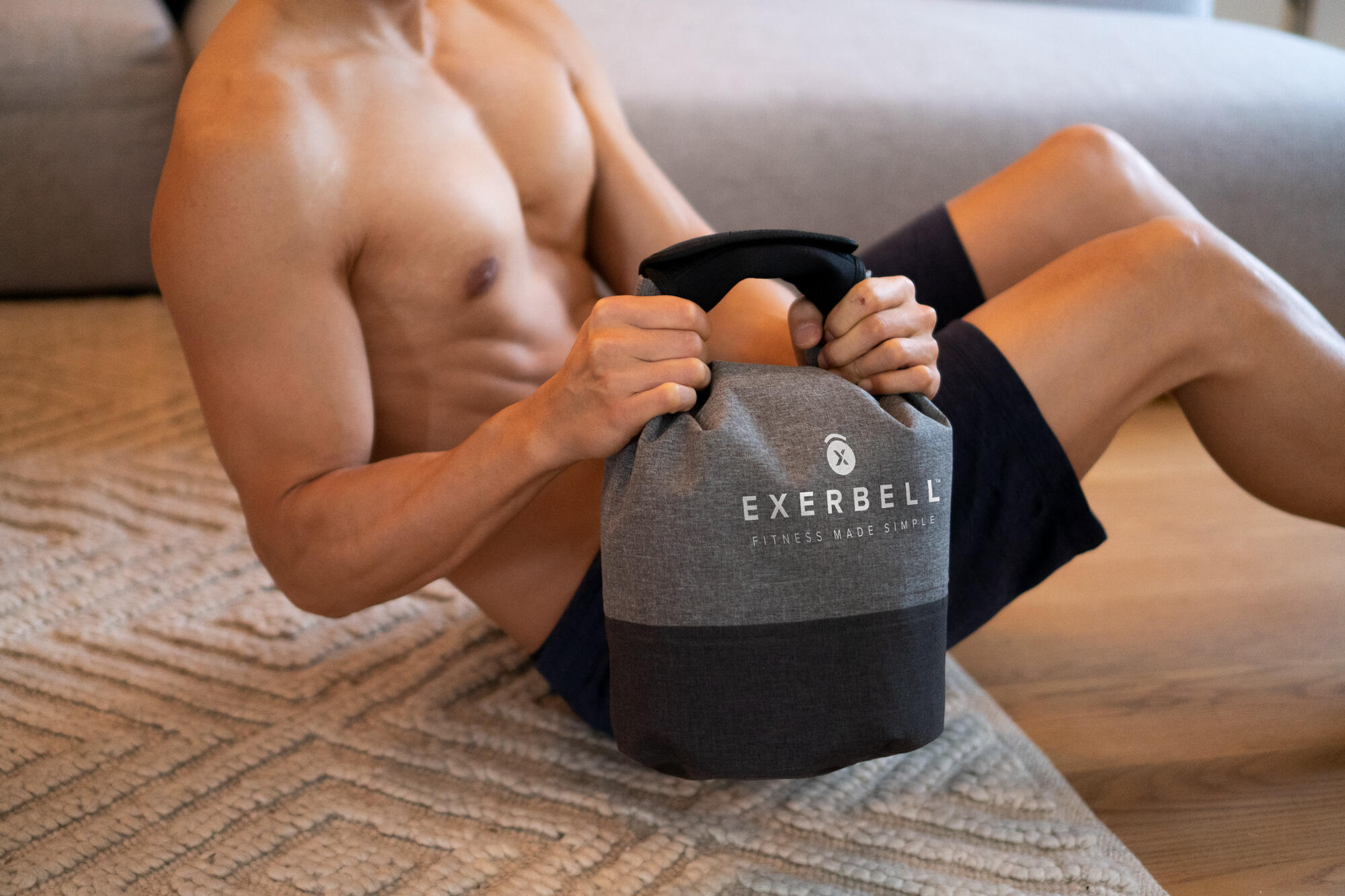 Kettlebell Pliable et Ajustable 2kg-14kg 5/7