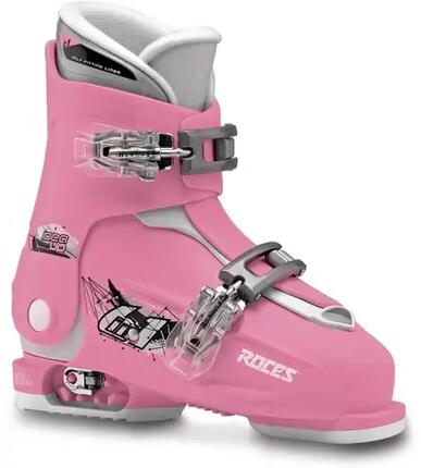 Roces Idea Up 6in1 Junior Skischuhe Kinder Verstellbar - 19-22 - Pink