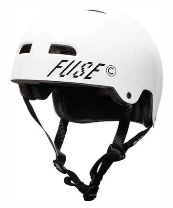 Alpha - BMX-Helm - Glänzend Weiß - XS-S - 52-54 cm