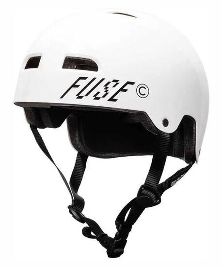 Alpha - BMX-Helm - Glänzend Weiß - XS-S - 52-54 cm
