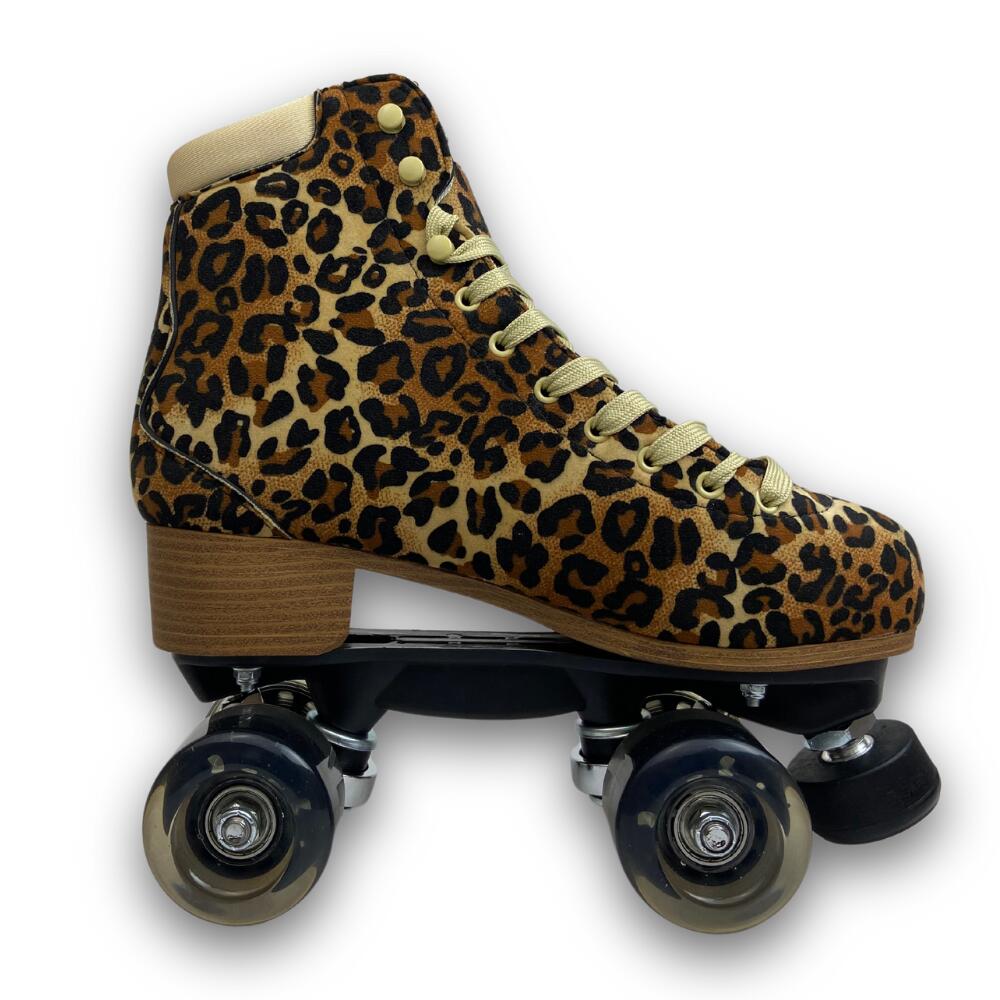 Roces Piper Leopard Roller Skates - Brown - 36