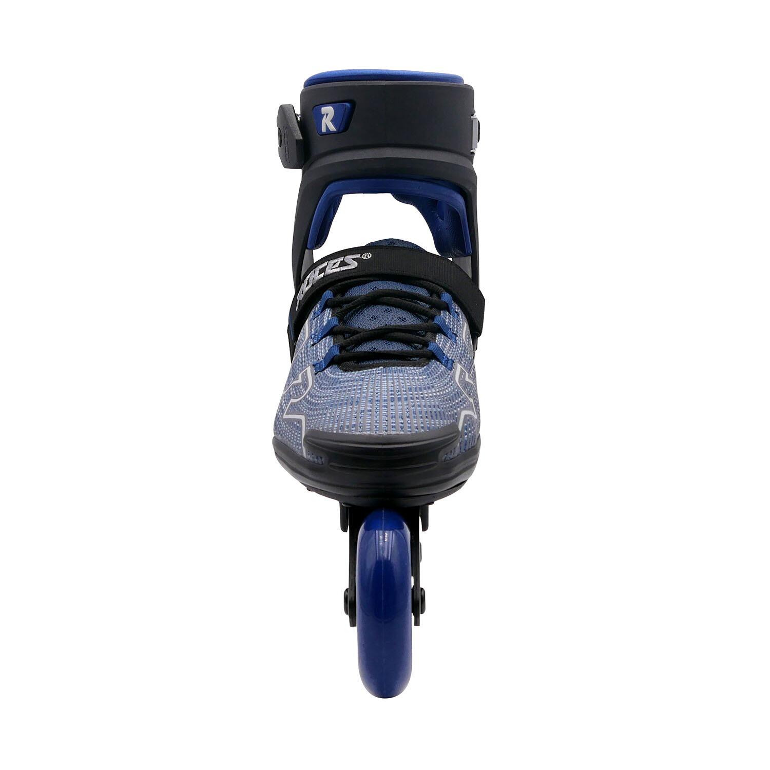 R-Evo 84 - Patins en ligne - Adultes - Noir - Bleu 2/7