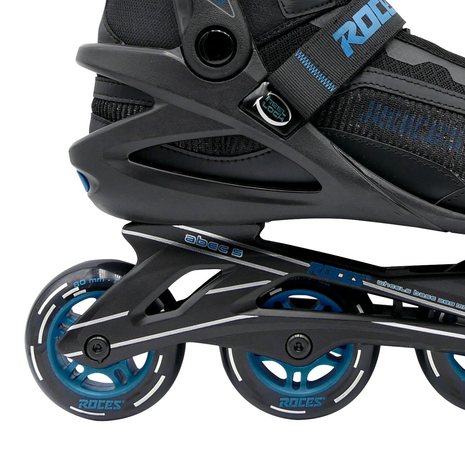 Icon X 80 - Pattini in linea - Adulti - Nero - Blu 2/7