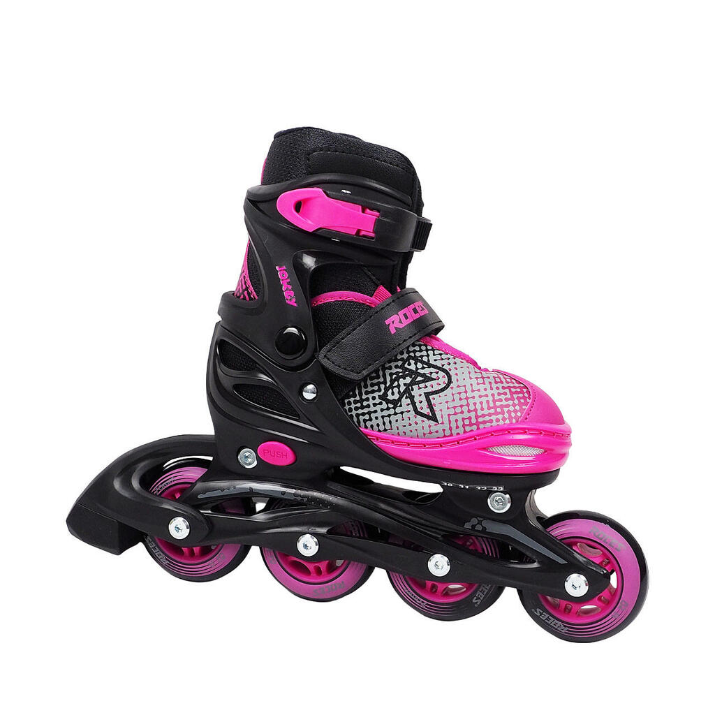 Jokey X Recreational Inline Skate - Black/Pink