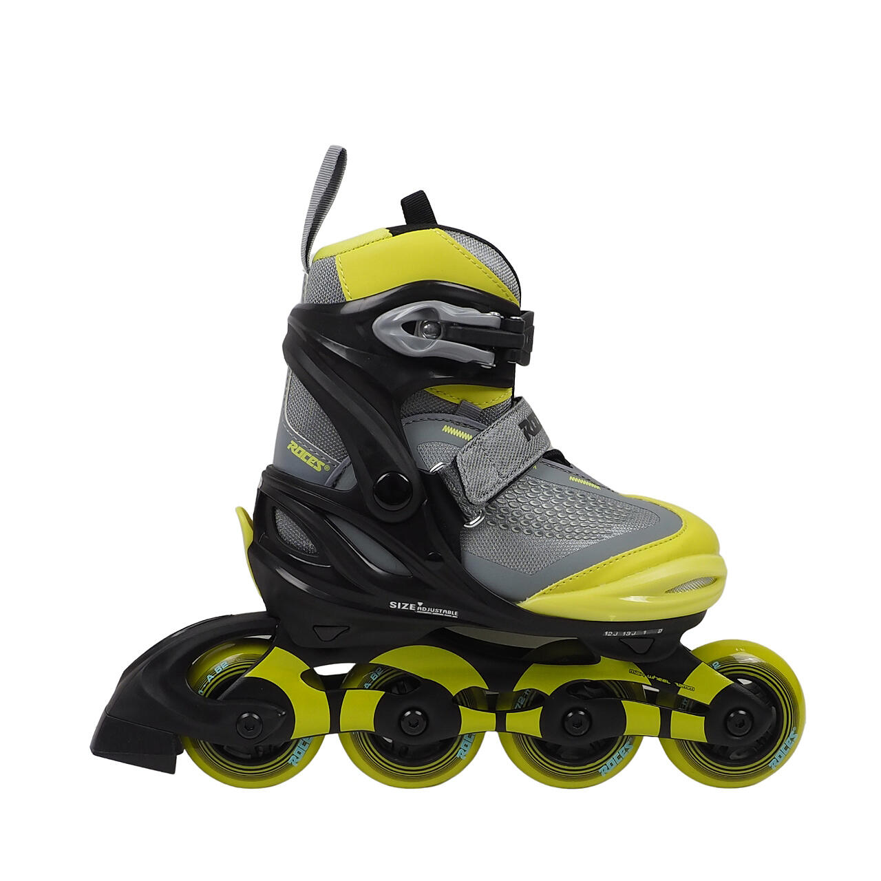 Patins Moody X TIF Meninos - Ajustável - Cinza - Verde 2/7