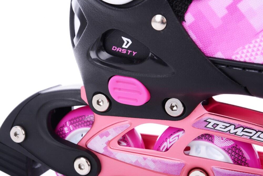 Pattini - Dasty - Bambini - Regolabile - Rosa 2/7