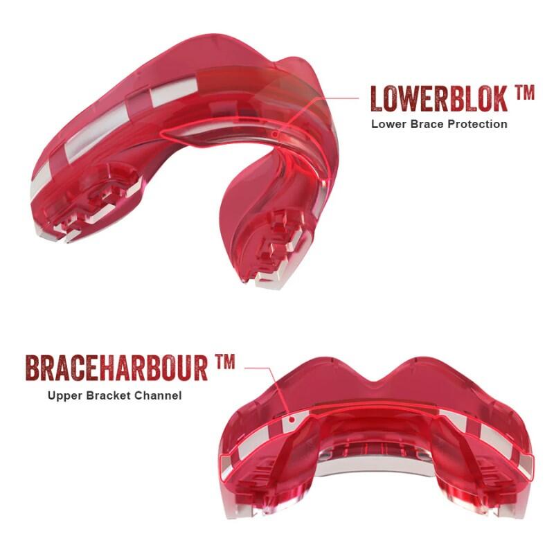Protetor bucal ortodôntico Ice Pink 4/7