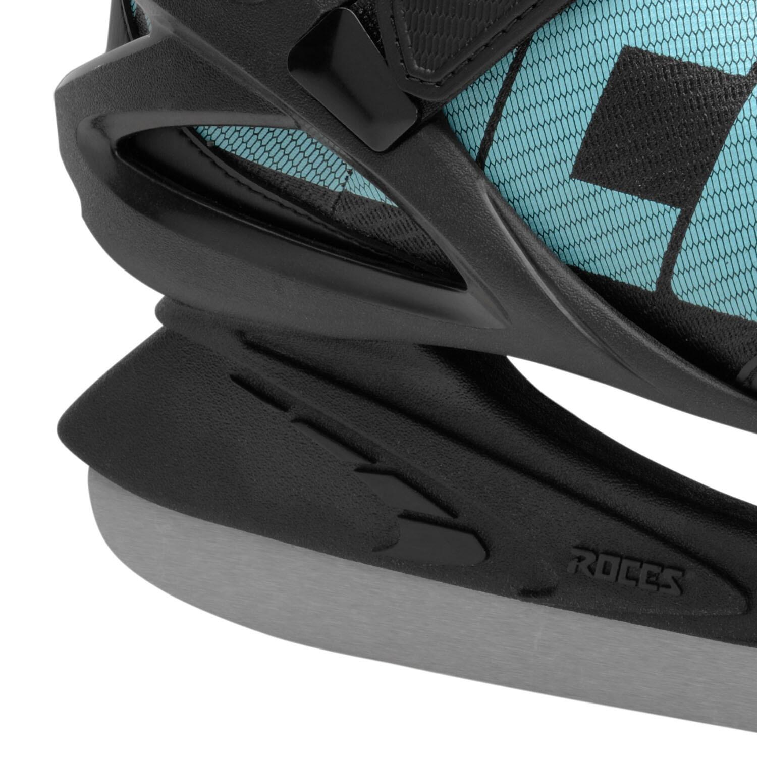 Pattini da hockey su ghiaccio Icy 5 - Donna - Nero/Blu 2/6