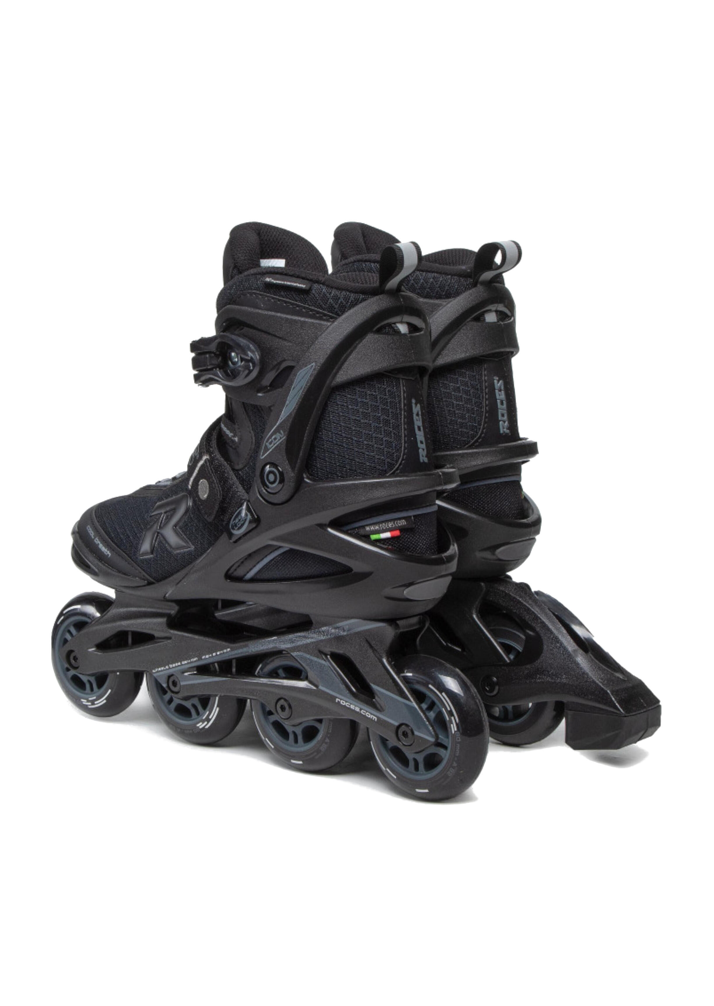 Icon 80 – Erwachsene- Inline Skates - Schwarz 3/6