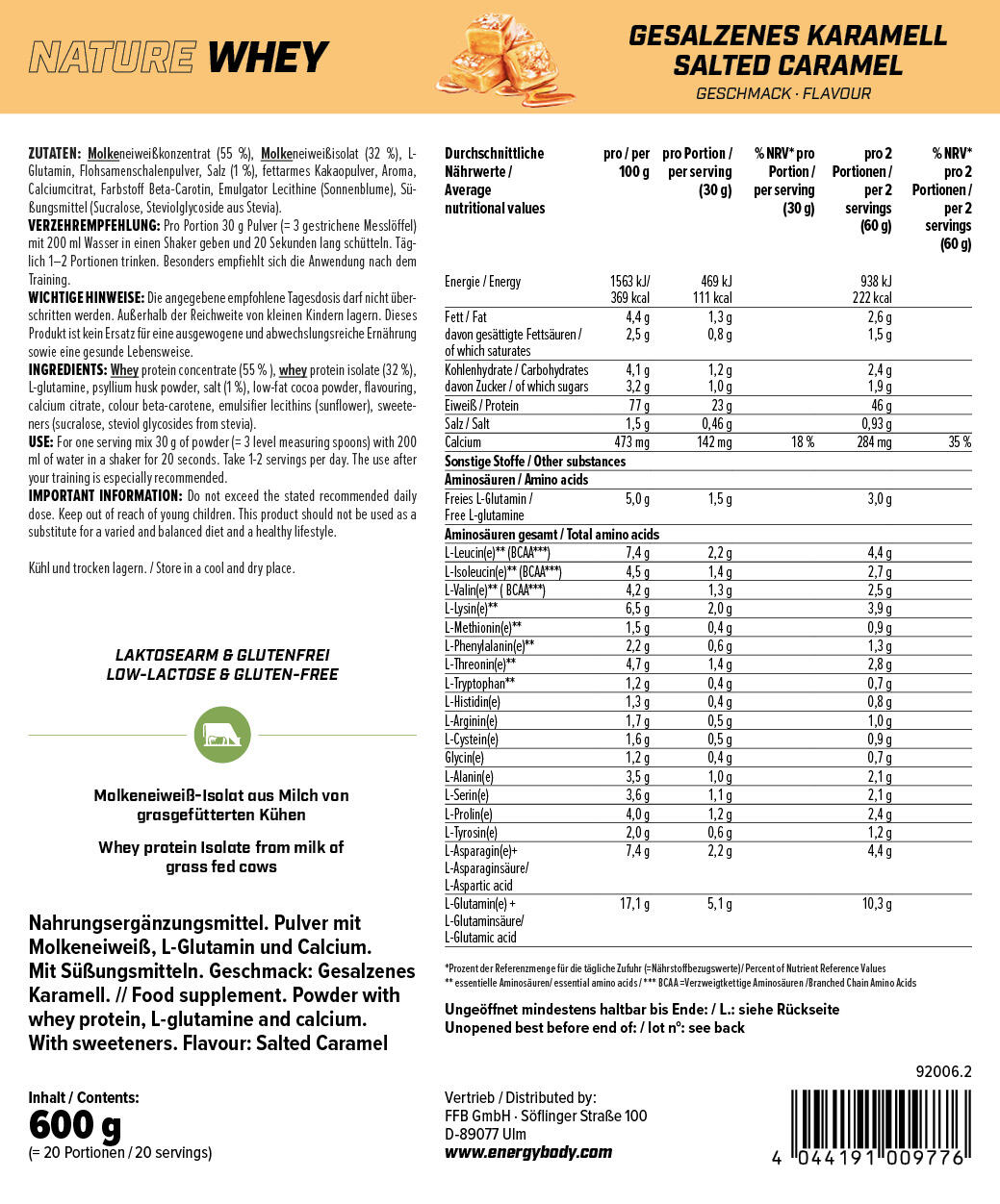 Nature Whey Gesalzenes Karamell 4/4