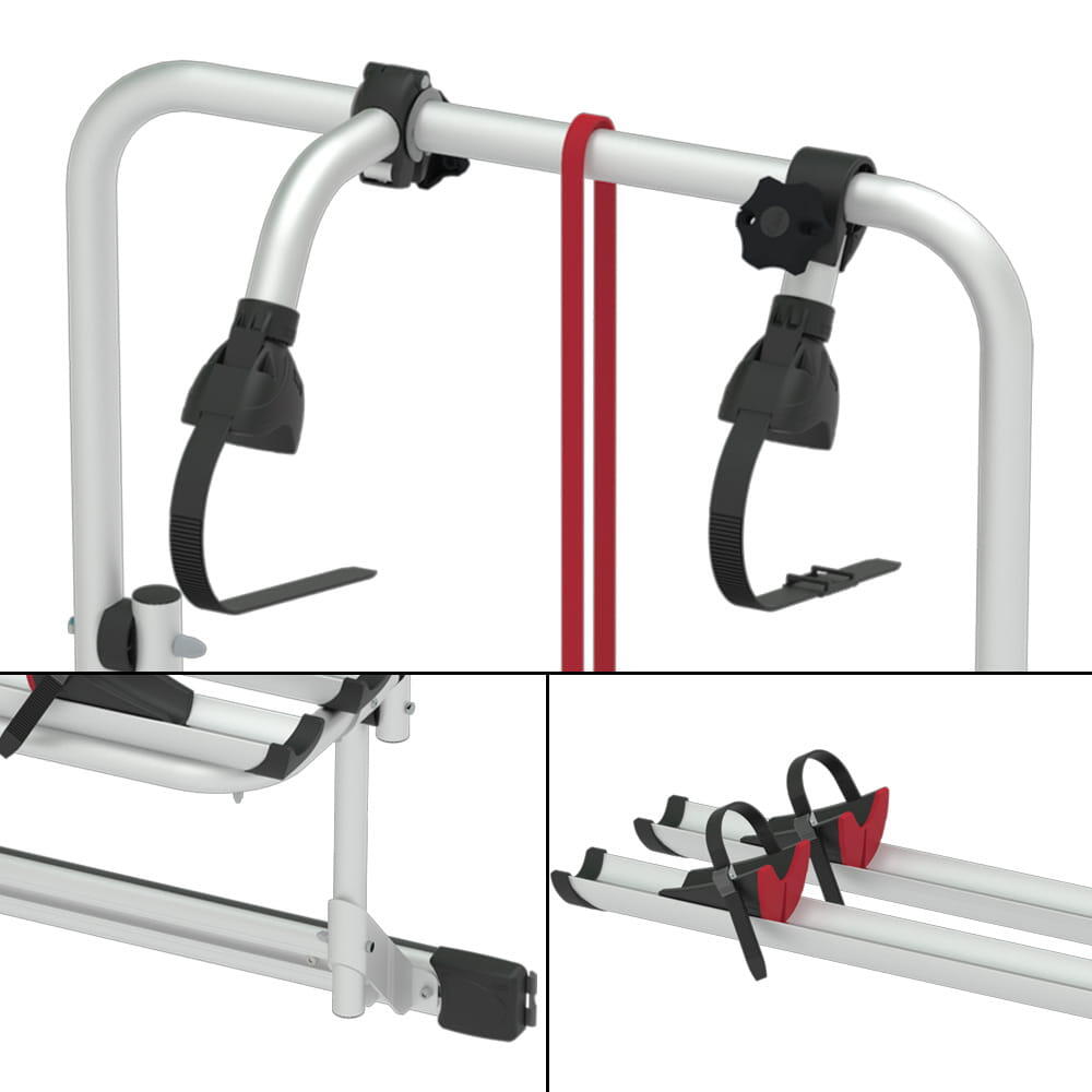Portabicicletas Fiamma Carry Bike 200 D para furgonetas con doble puerta trasera 3/3