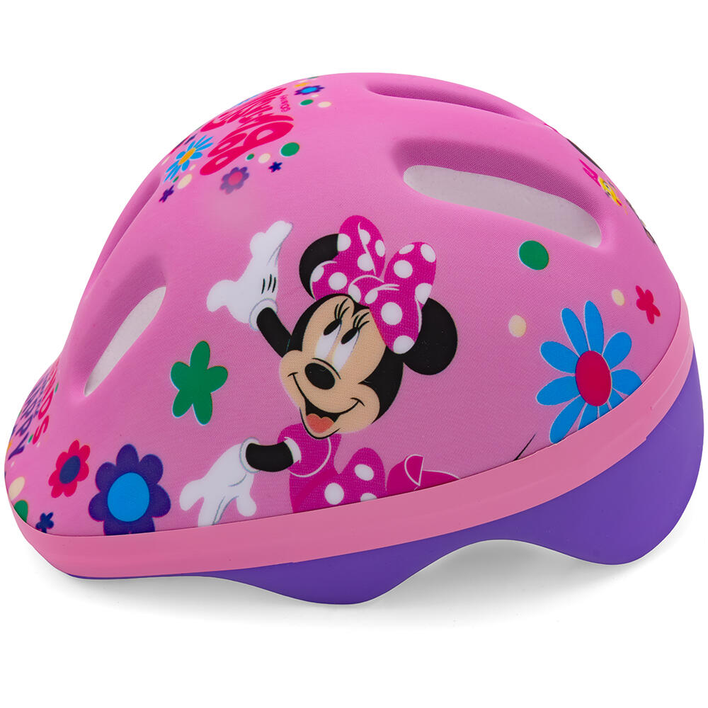 Casque de vélo Disney Minnie Mouse pour filles - Rose taille 44-48 cm (XS) 3/5