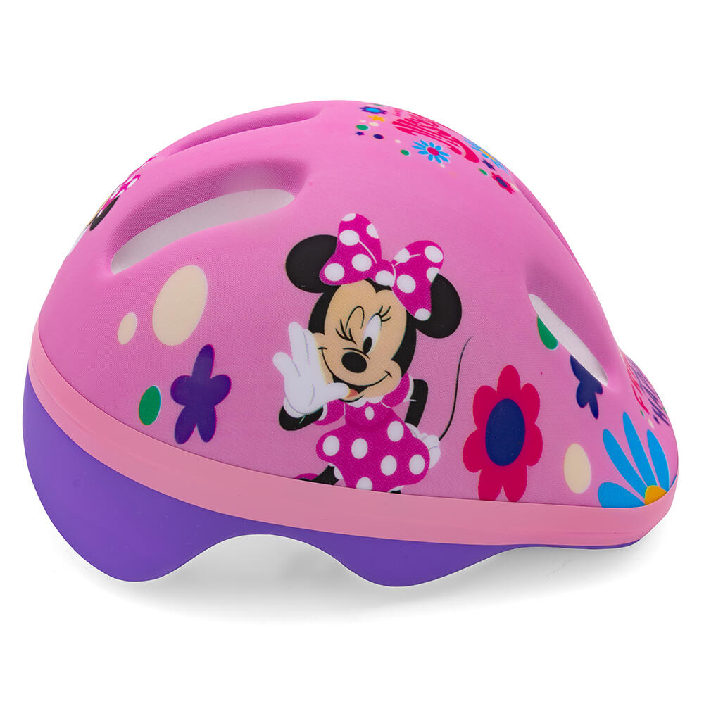 Casque de vélo Disney Minnie Mouse pour filles - Rose taille 44-48 cm (XS) 2/5