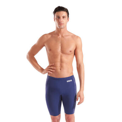 Arena snakeskin jammer - marineblauw / team navy