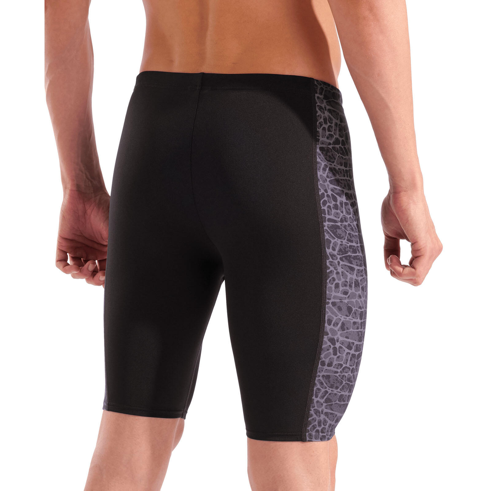 Arena Heren Zwemjammer Snakeskin Zwart 5/6