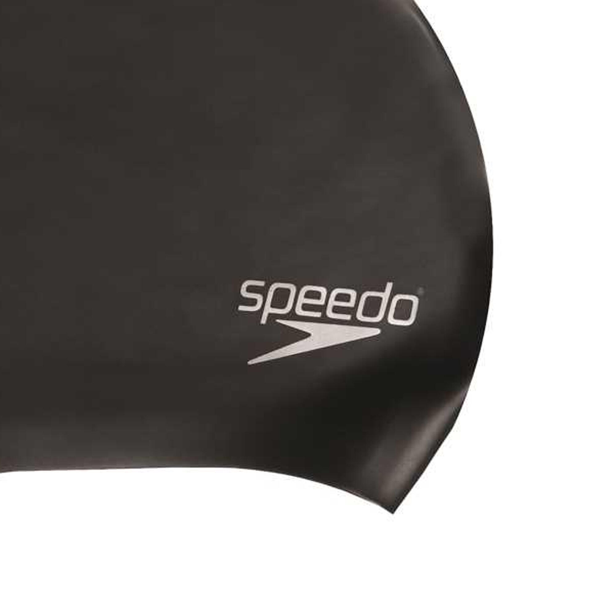 Bonnet De Bain Pour Cheveux Longs Adulte (Noir) 4/4