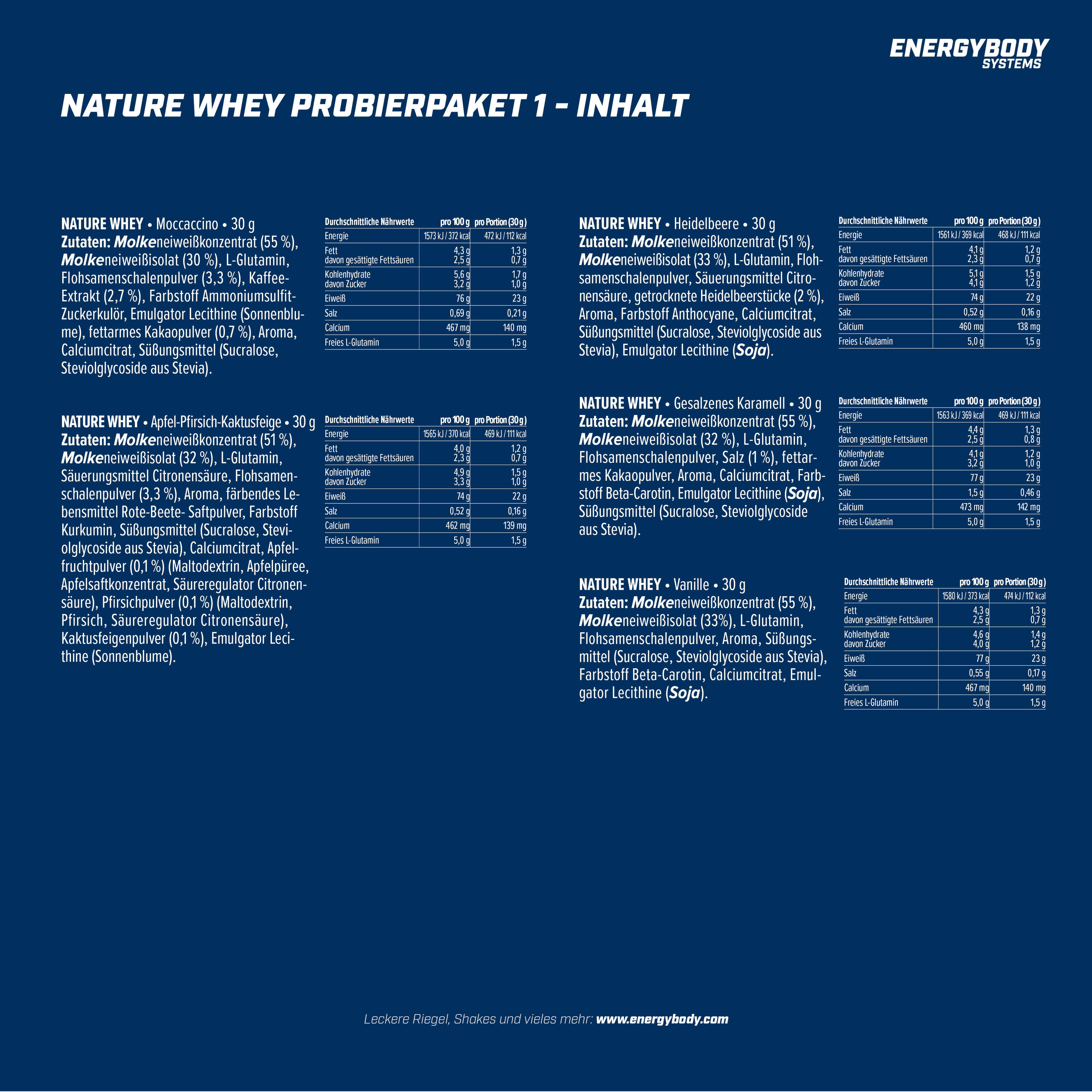 Nature Whey Probierpaket 4/4